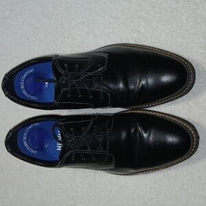 Nunn Bush Griff Black Dress Shoes Size 9.5 M Mens